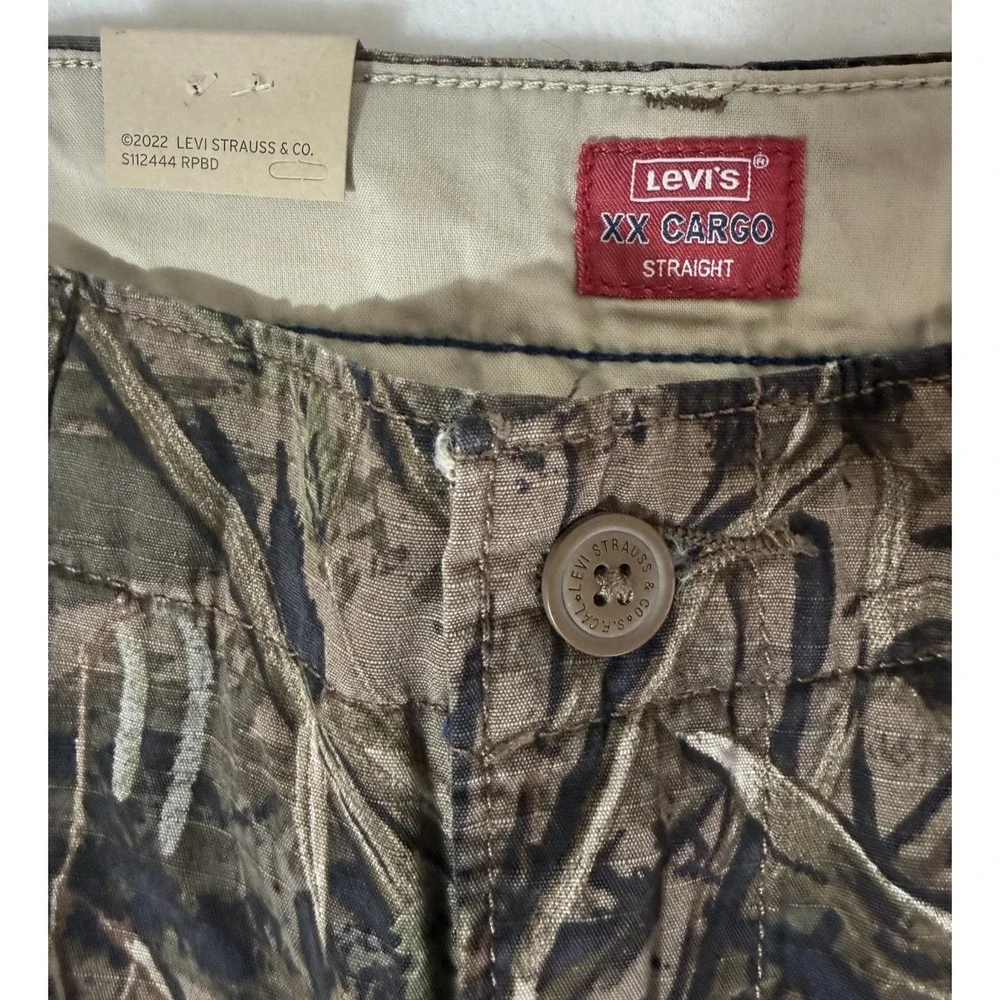 Levi's Men's XX Cargo Straight Leg‎ Relaxed Fit 100% Cotton Pants US Size 29x32
